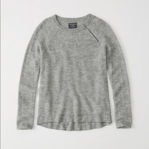 Grey Abercrombie sweater